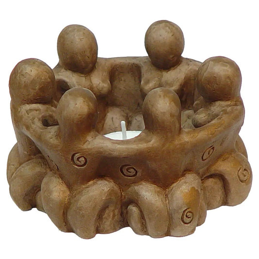Candle Holder Circle of Goddesses
