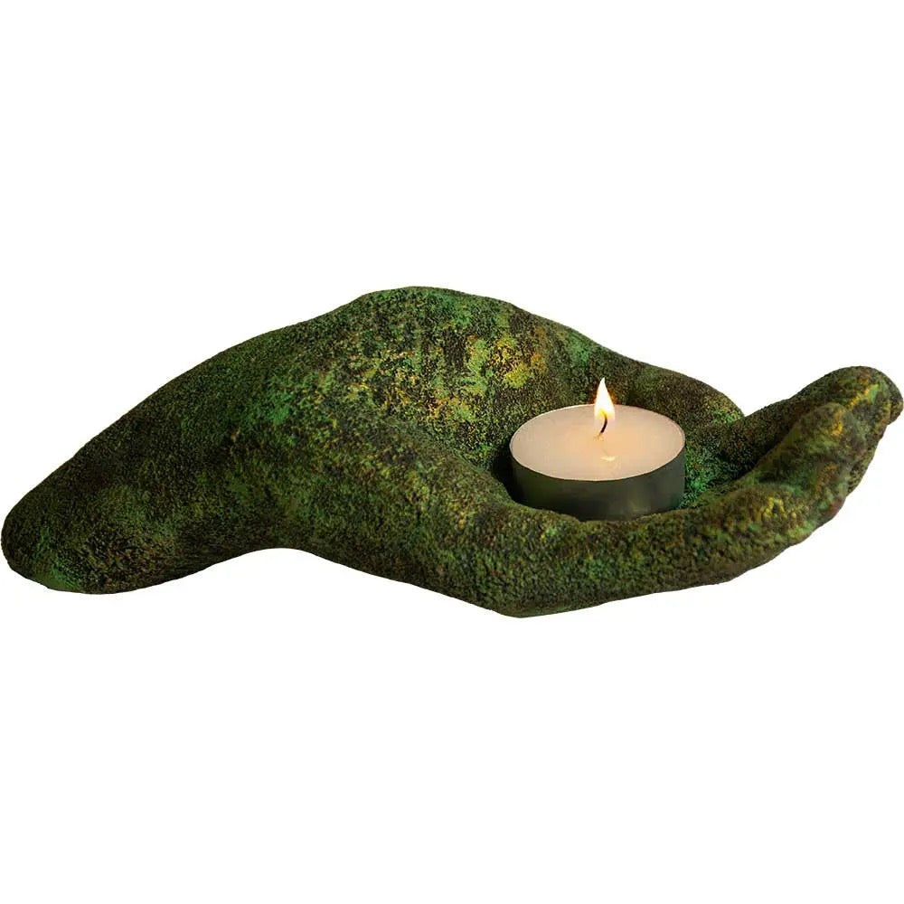 Candle Holder Tealight Hand Offering