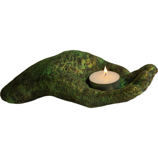 Candle Holder Tealight Hand Offering