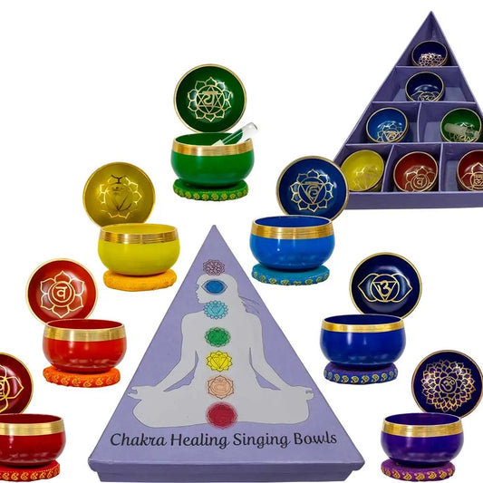 Singing Bowl Chakra Set Mini