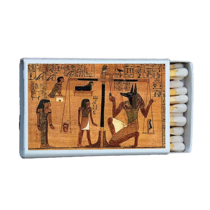Matchbox Egyptian Book of the Dead white background