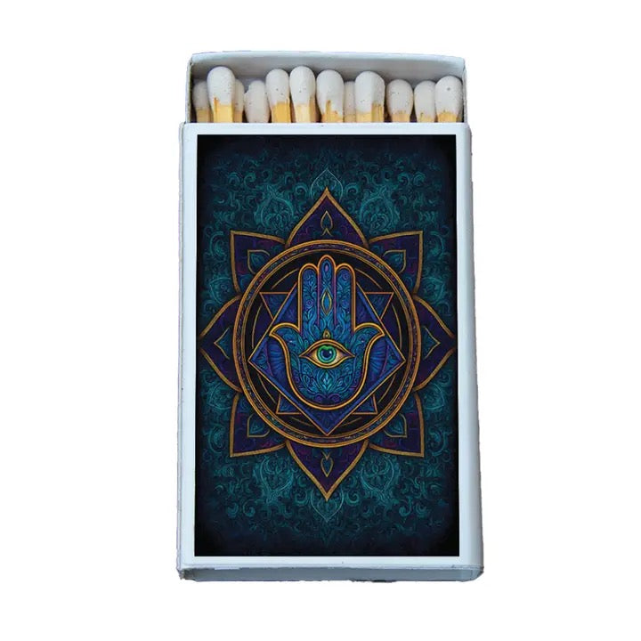 Matchbox Hamsa with white background