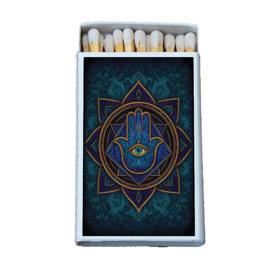 Matchbox Hamsa with white background