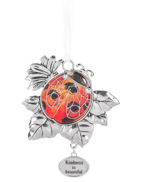 Ornament Kindness is Beautiful Ladybug