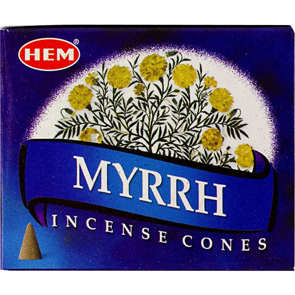 Incense Cone Myrrh HEM