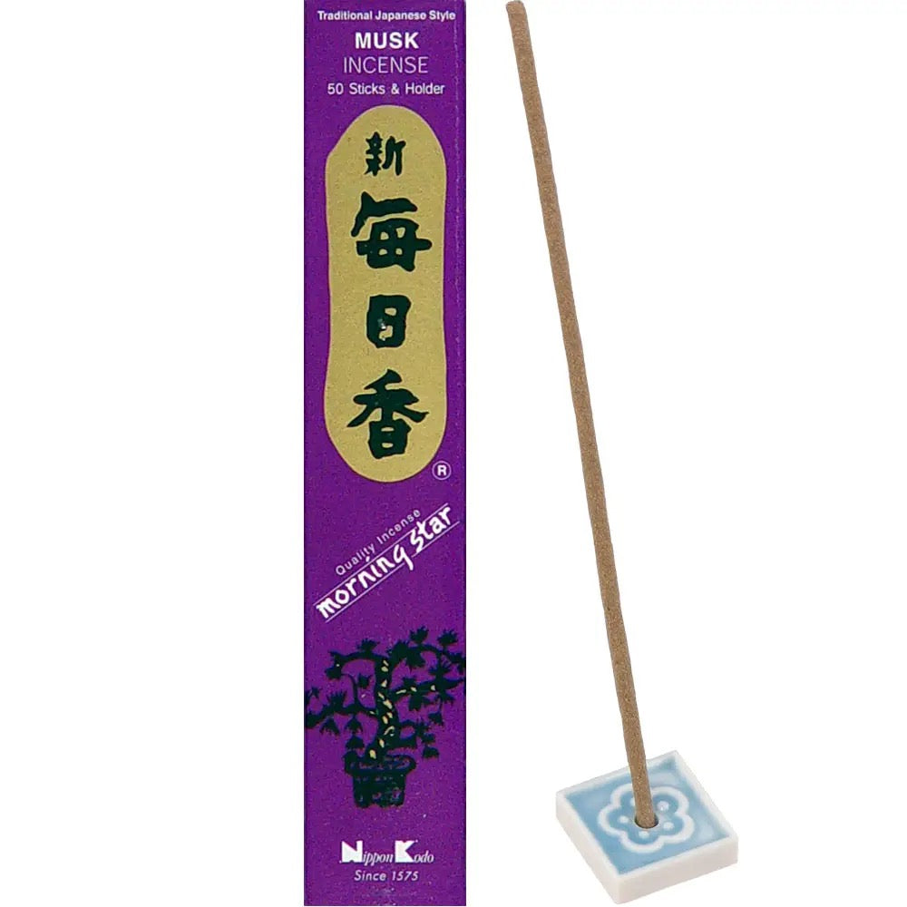 Musk Morning Incense box