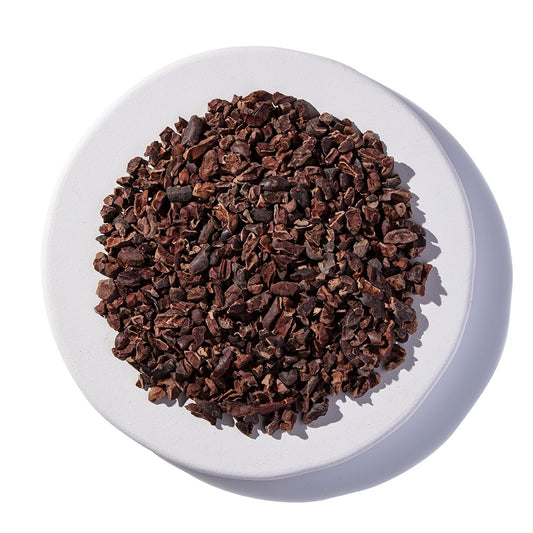 Cacao Nibs Raw Cut & Sifted brownish red