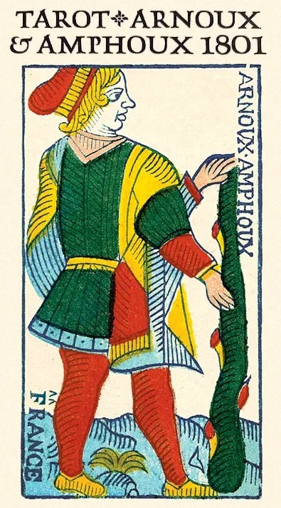 Tarot Arnoux& Amphoux 1801