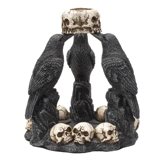 Incense Holder Raven