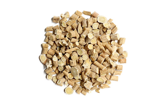 Astragalus Root Cut & Sifted pale cream