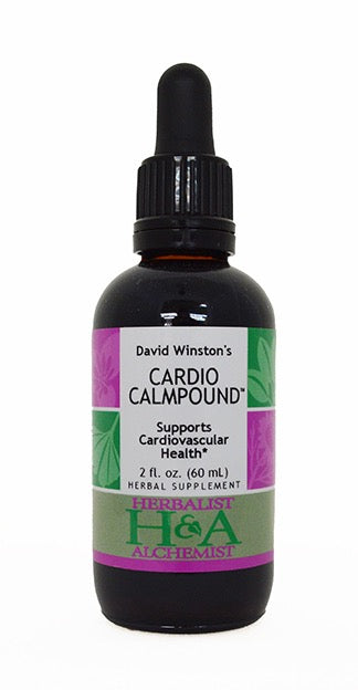 Cardio Calmpound dropper bottle purple and green