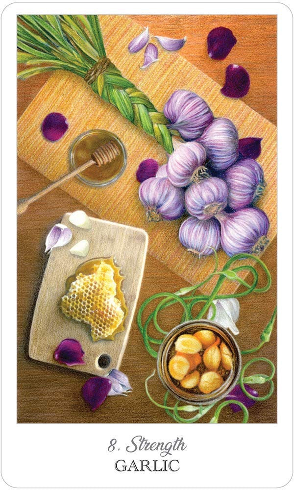 The Herbcrafter's Tarot strength card