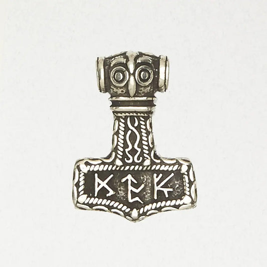 Pendant Thor's Hammer Raven