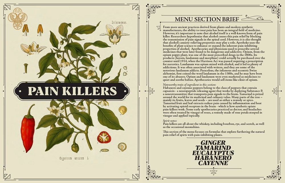 Pain Killers excerpt on of white 