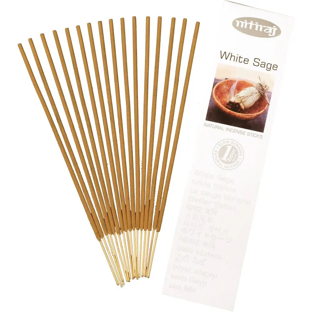 Incense Stick White Sage Nitiraj