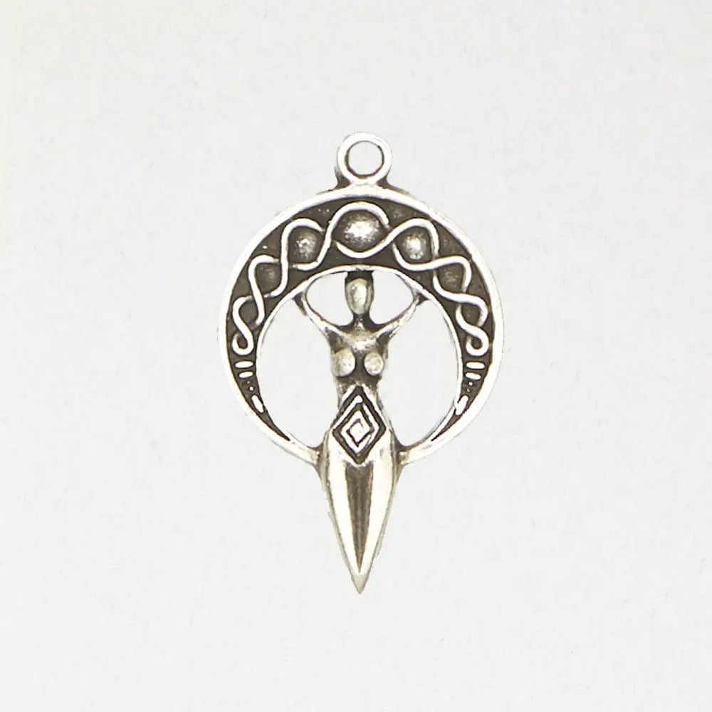 Pendant Goddess Moon Crescent