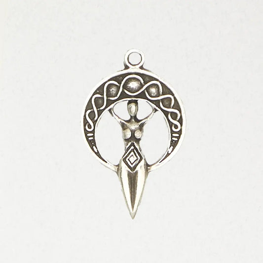 Pendant Goddess Moon Crescent