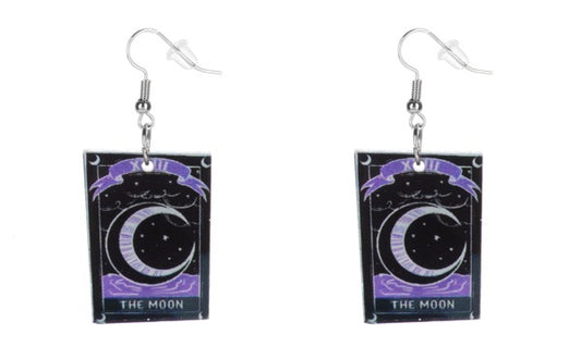 Earrings Tarot Moon
