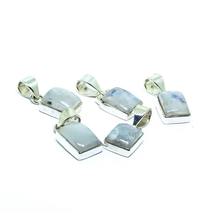 Pendant Moonstone Rectangle