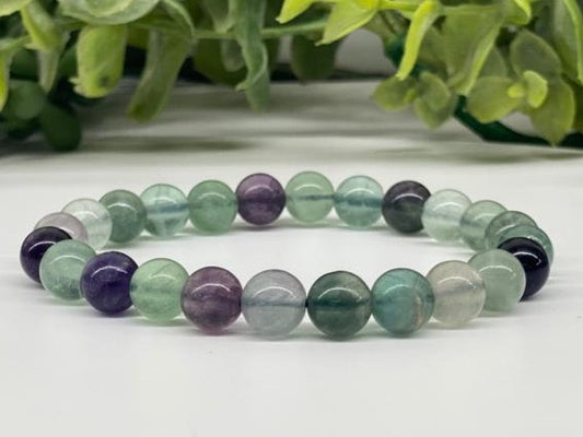 Bracelet Fluorite 8mm