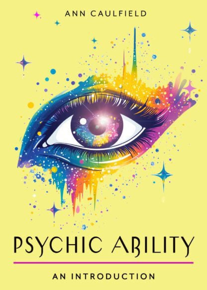 Psychic Ability Plain & Simple yellow with a colorful eye