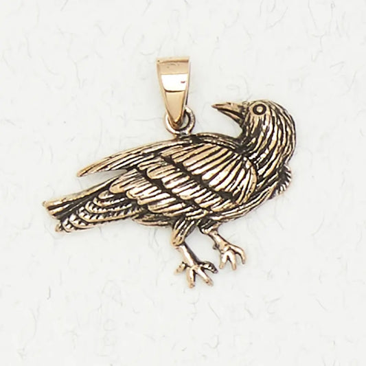 Pendant Raven Bronze
