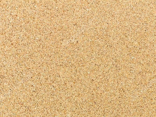 Close-up of beige sand texture