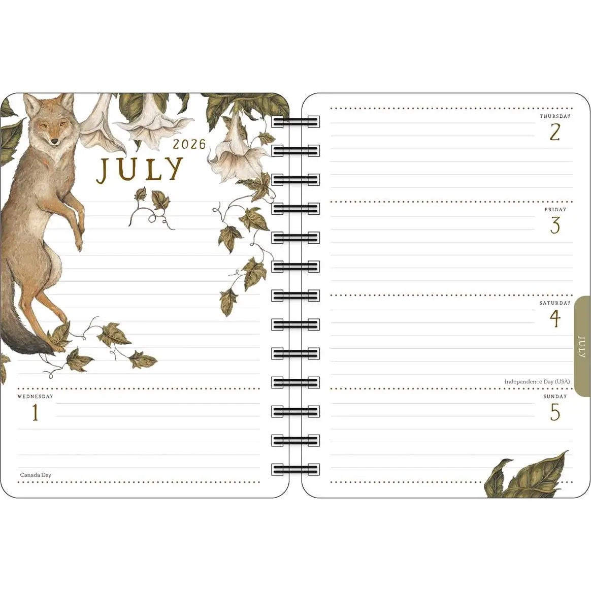 2026 Woodland Wardens Weekly Planner