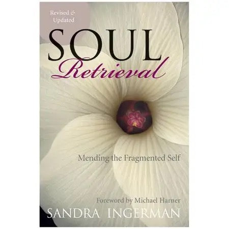 Soul Retrieval book cover white flower