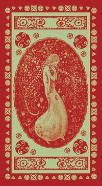 John Bauer Tarot back of cards