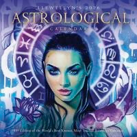 Astrological calendar with a woman's face and astrological symbols