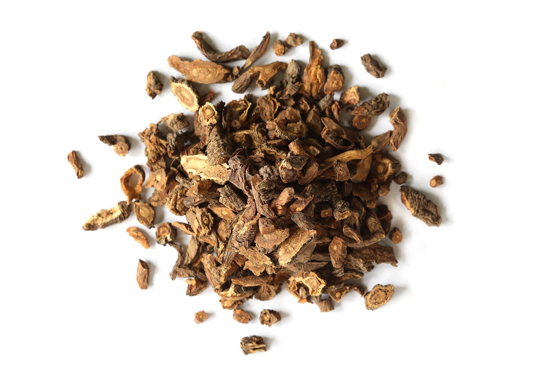 Dandelion Root Roasted Cut & Sifted brown