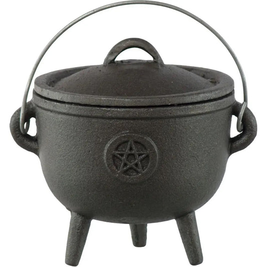Cauldron Cast Iron Pentacle 4.5 Inch