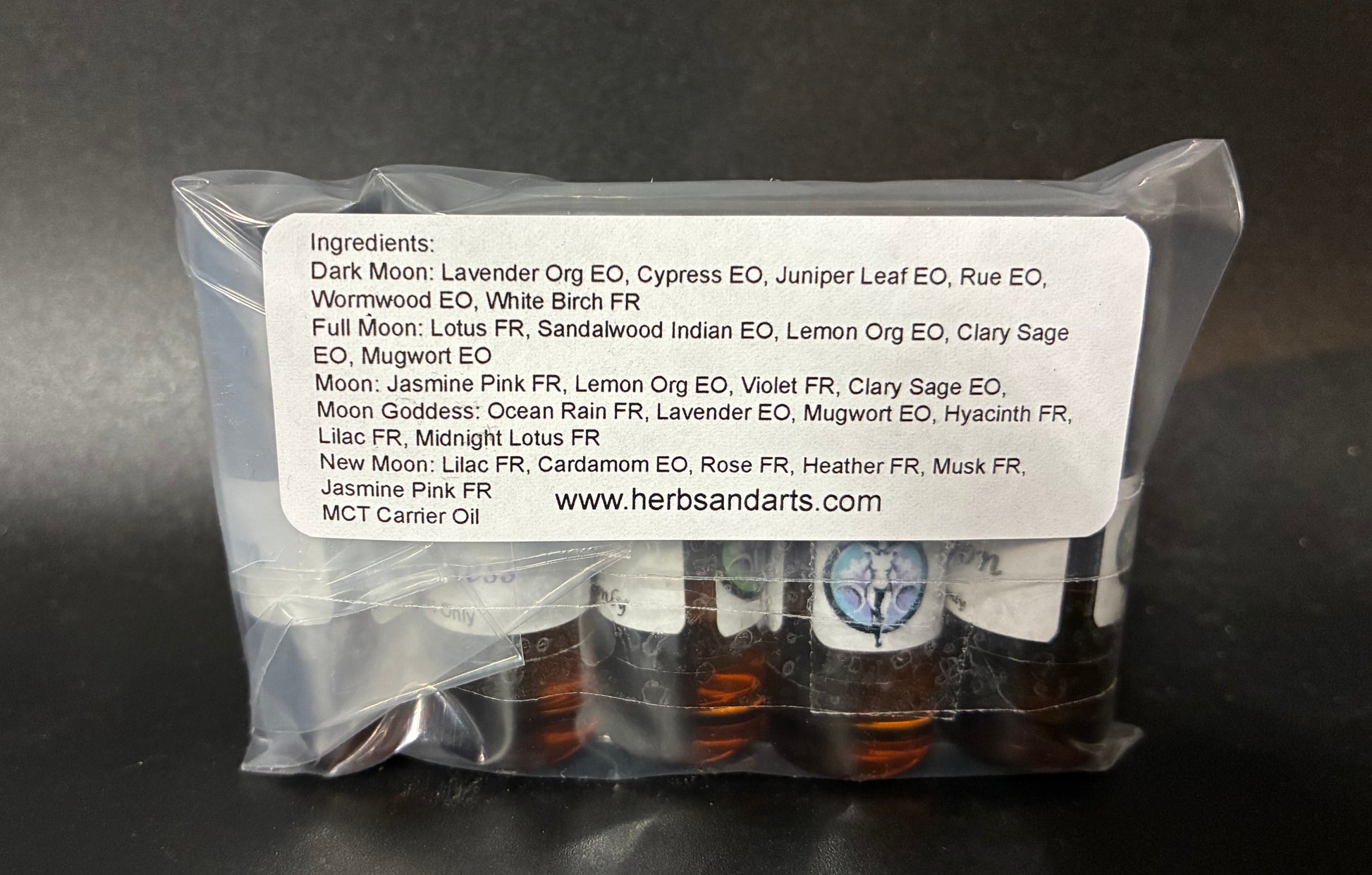 List of Ingredients