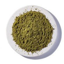 Moringa leaf powder in bowl