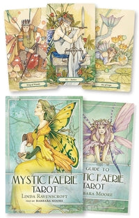 sample cards from Mystic Faerie Tarot Kit