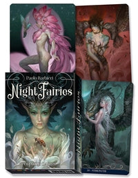 sample cards from Night Fairies Oracle Cards