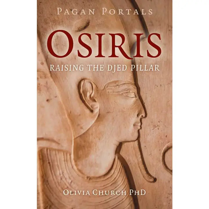 ancient image of Osiris carved in stone
