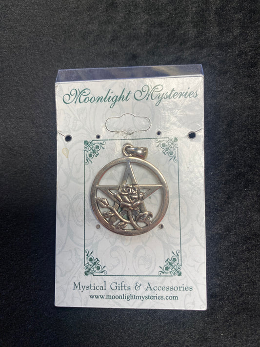Pendant Rose Pentacle