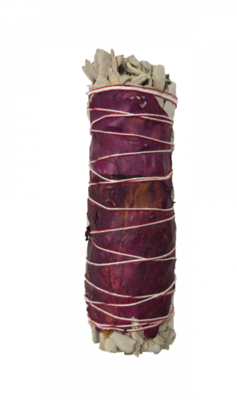 Smudge White Sage Rose Petals