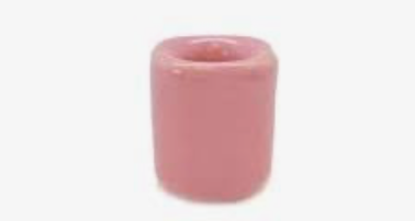 Candle Holder Pillar Pink