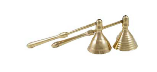 Candle Snuffer Brass 6 In