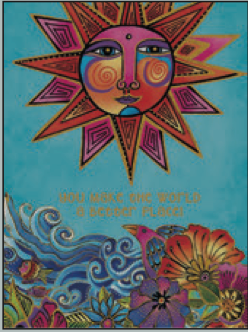 Greeting Card Sun Make World Better Birthday
