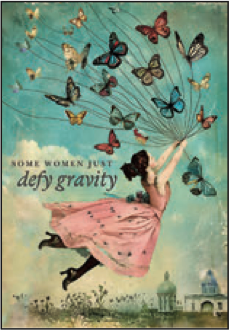 Greeting Card Balloon Butterflies Birthday