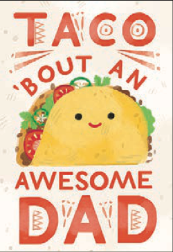 Greeting Card Taco Bout Father's Day