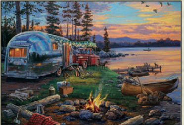 Greeting Card Camping Father's Day