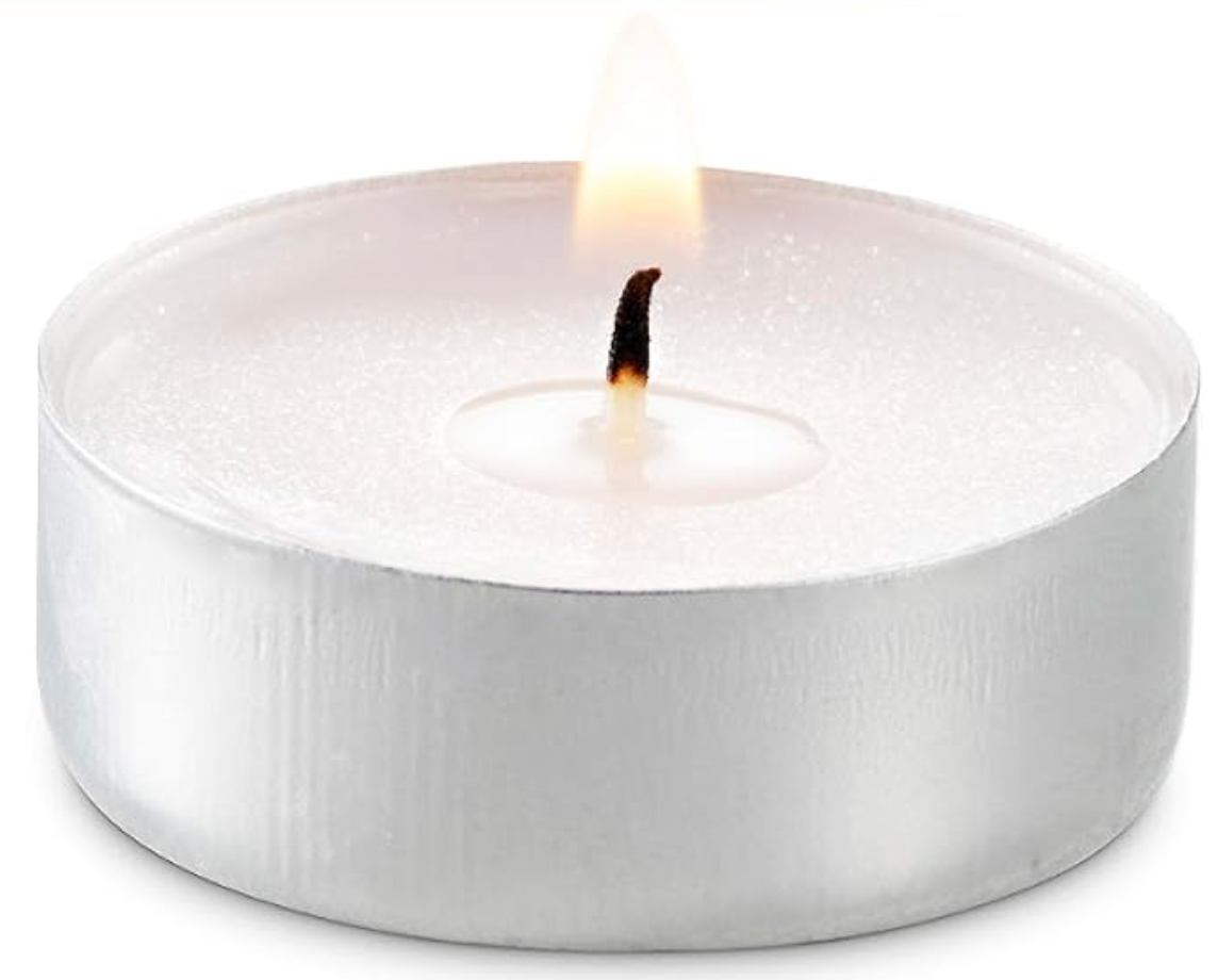 Candle Tea Lights White 4 Hr