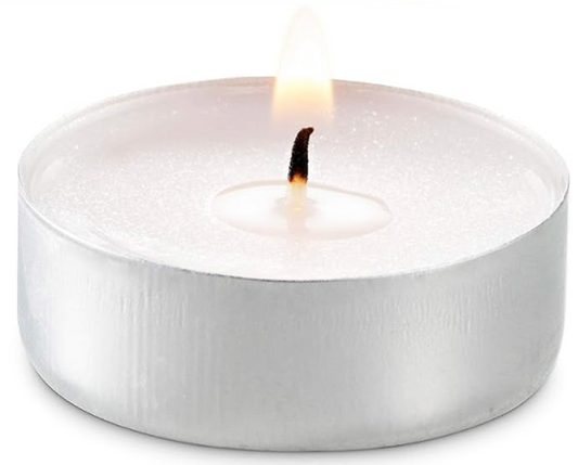 Candle Tea Lights White 4 Hr