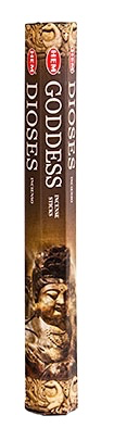 Incense sticks packaging with a warrior design on a brown background