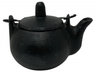 Teapot Cast Iron w/ lid 4 inch